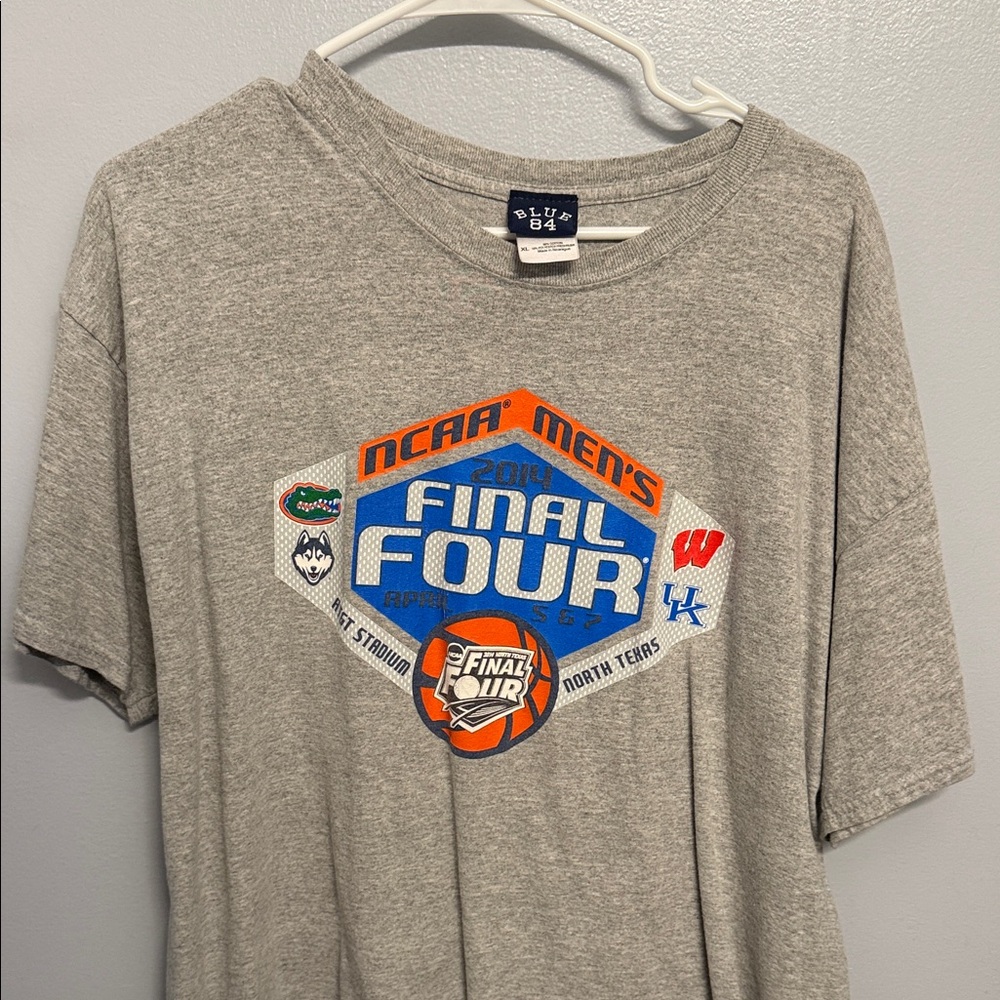 Blue 84 Gray NCAA Men's Final Four T-Shirt